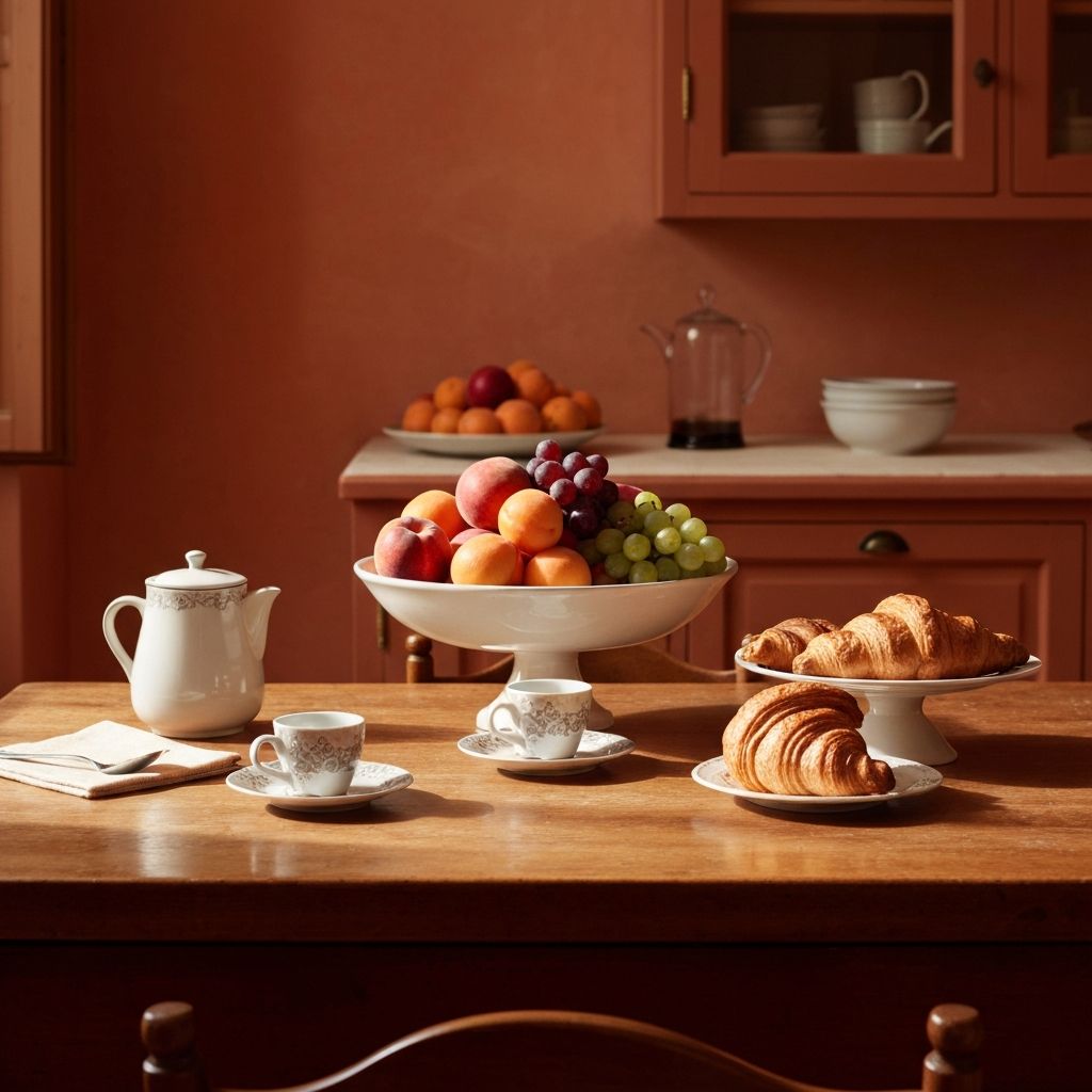 Colazione italiana tradizionale